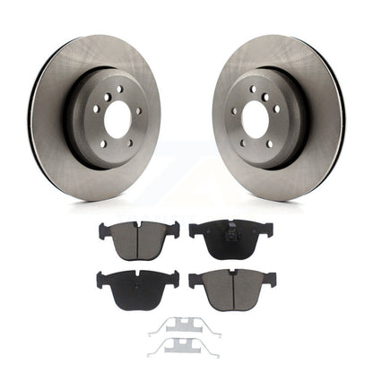 Kit de rotors de frein à disque arrière et plaquettes en céramique, pour BMW 650i 645Ci 550i 545i 535i
