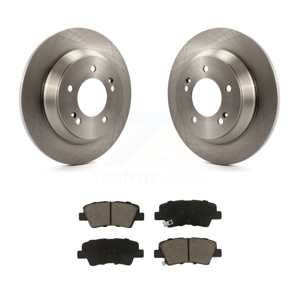 Kit de plaquettes en céramique pour Rotor de frein arrière, pour Kia Rondo 14-17, avec stationnement électrique