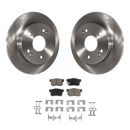 Kit de disques de frein à disque arrière et plaquettes en céramique pour Honda Prelude 1997-2001