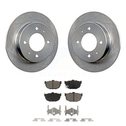 Kit de rotors de frein à disque arrière et plaquettes en céramique pour Hyundai Elantra Tiburon