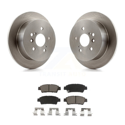 Kit de disques de frein à disque arrière et plaquettes en céramique pour Toyota Sienna 2004-2010