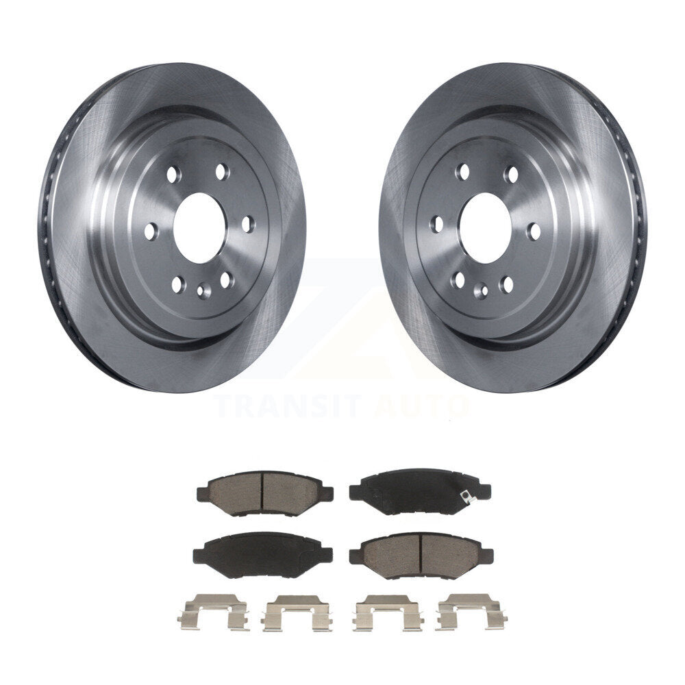 Kit de rotors de frein à disque arrière et plaquettes en céramique pour Cadillac SRX Saab 9-4X