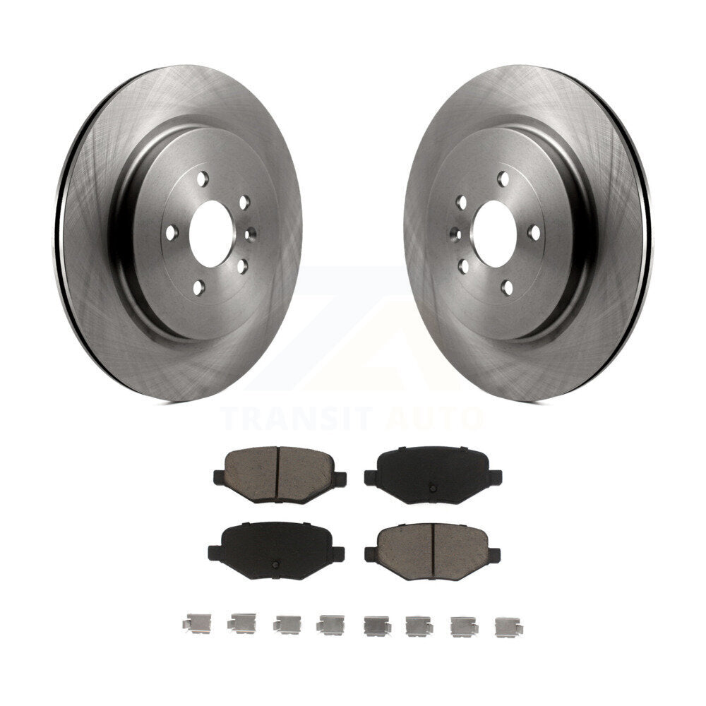 Rotors de frein arrière et kit de plaquettes en céramique pour Ford Explorer Police Interceptor Utilit