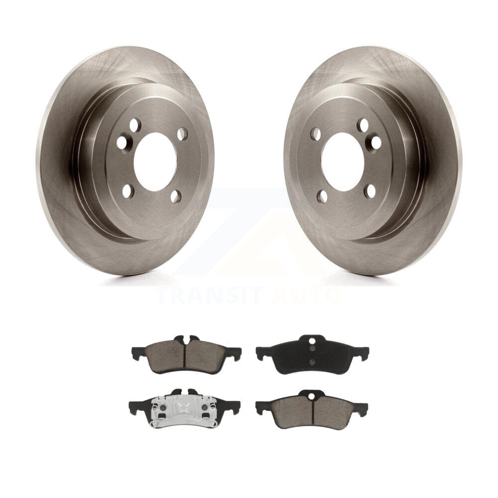 Kit de disques de frein à disque arrière et plaquettes en céramique pour Mini Cooper K8C-102097