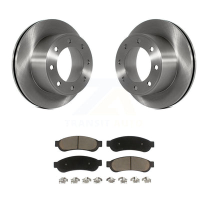 Kit de disques de frein à disque arrière et plaquettes en céramique, pour Ford F-250 Super Duty F-350