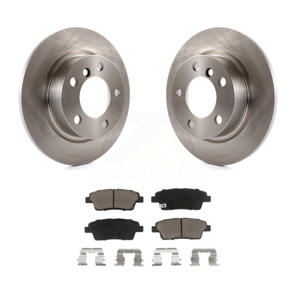 Kit de rotors de frein à disque arrière et plaquettes en céramique pour Mini Cooper Countryman Paceman