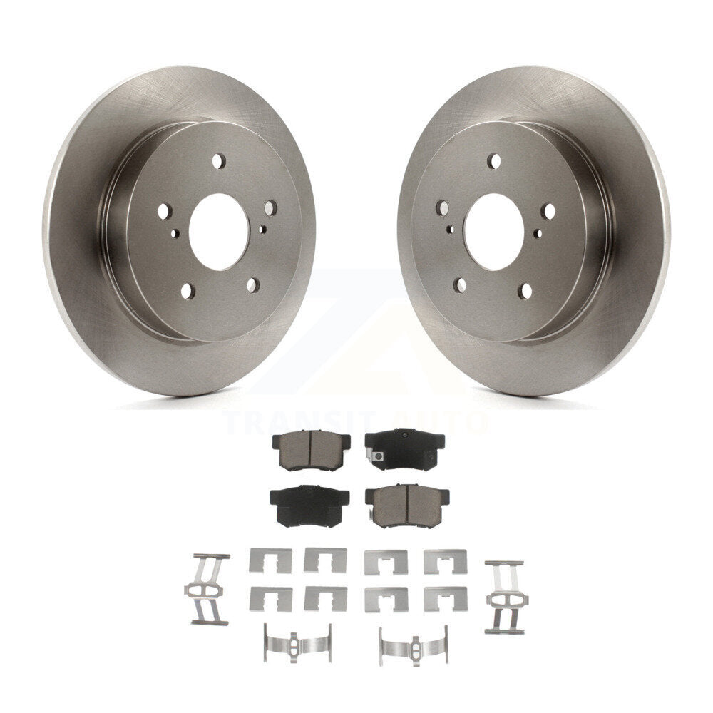 Kit de disques de frein à disque arrière et plaquettes en céramique pour Suzuki Kizashi 2010-2013