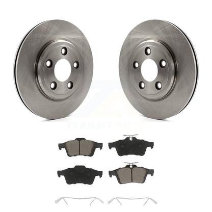 Kit de rotors de frein à disque arrière et plaquettes en céramique pour Jaguar Vanden Plas XJ8