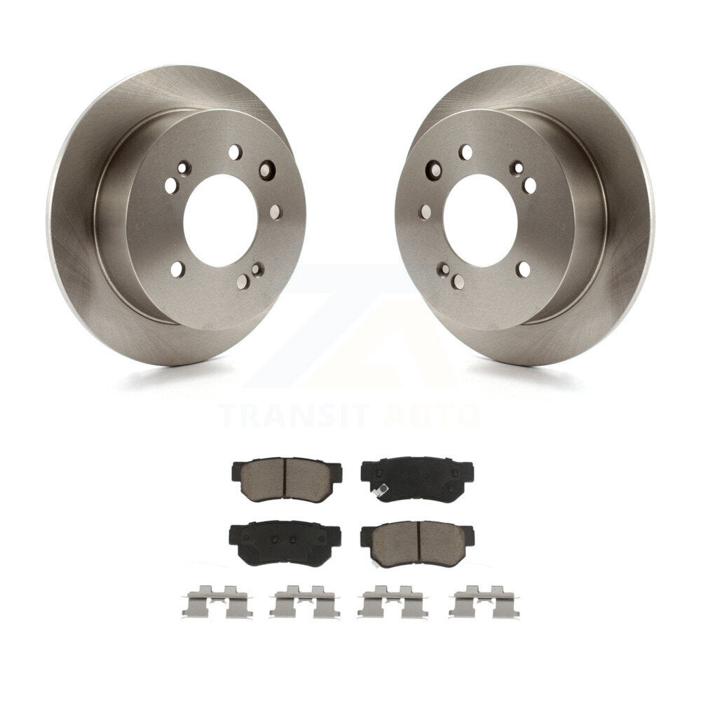 Kit de disques de frein à disque arrière et plaquettes en céramique pour Hyundai Elantra K8C-102111