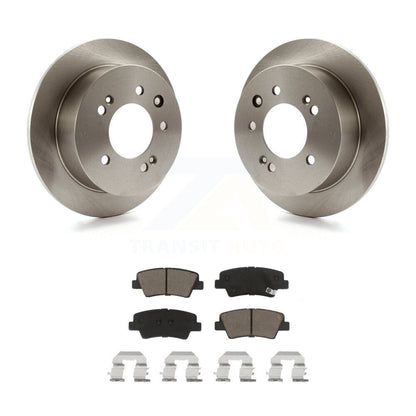 Rotors de frein arrière et kit de plaquettes en céramique pour Hyundai Elantra Sedan 2010 à partir du 03 23 1