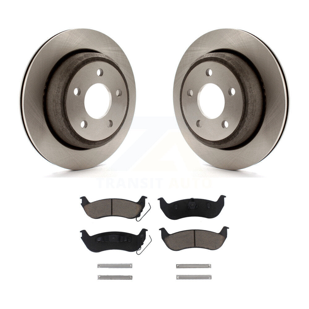 Kit de rotors de frein à disque arrière et de plaquettes en céramique, pour Ford Ranger Mazda B2300 B4000