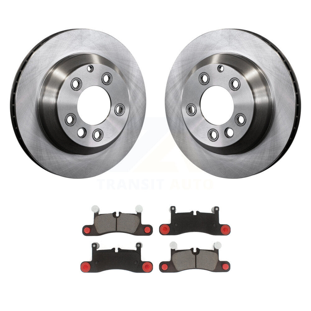 Rotor de frein à disque arrière et Kit de plaquettes en céramique pour Volkswagen Touareg Porsche Cayenn