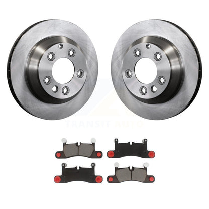 Rotor de frein à disque arrière et Kit de plaquettes en céramique pour Volkswagen Touareg Porsche Cayenn