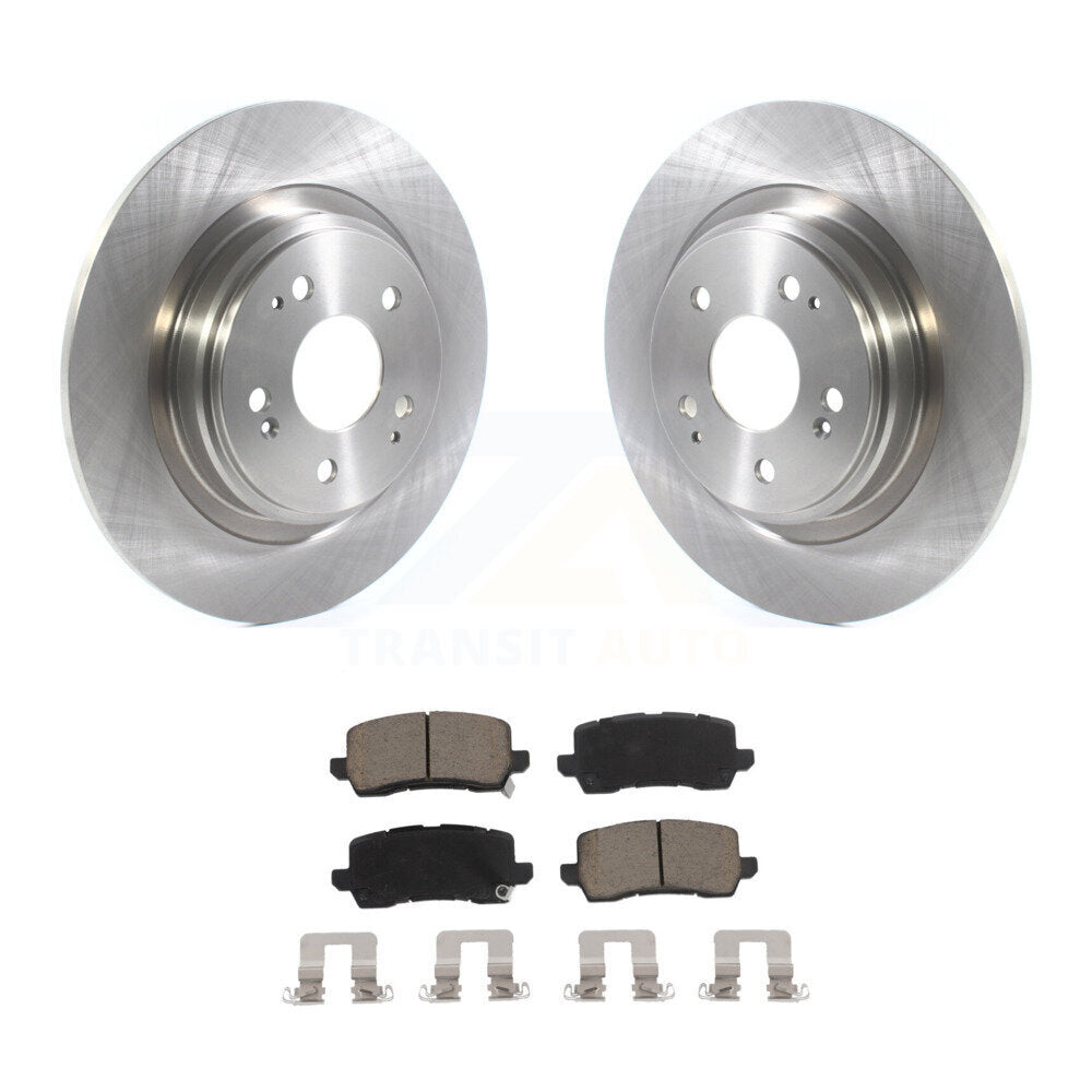 Kit de rotors de frein à disque arrière et de plaquettes en céramique pour Acura MDX 2017-2020 K8C-102124
