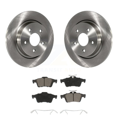 Kit de rotors de frein à disque arrière et plaquettes en céramique, pour Volvo S40 C30 V50 C70 K8C-10212