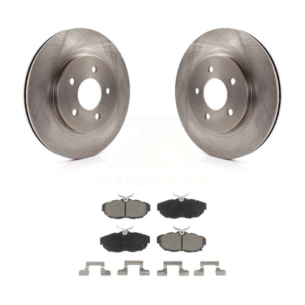 Kit de disques de frein à disque arrière et plaquettes en céramique pour Ford Mustang K8C-102132