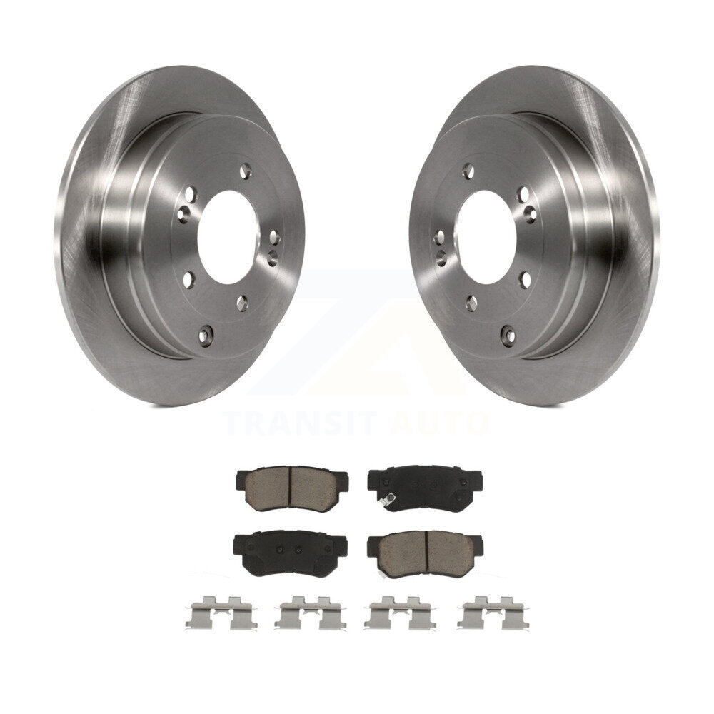 Kit de disques de frein à disque arrière et plaquettes en céramique pour Hyundai Azera 2006-2009