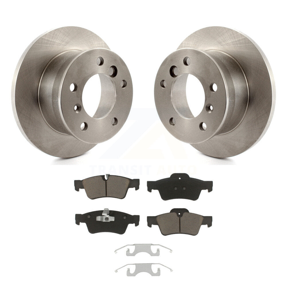 Kit de rotors de frein à disque arrière et plaquettes en céramique pour Mercedes-Benz G55 AMG K8C-10214