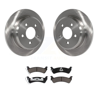 Kit de rotors de frein à disque arrière et plaquettes en céramique pour Jeep Grand Cherokee K8C-102144