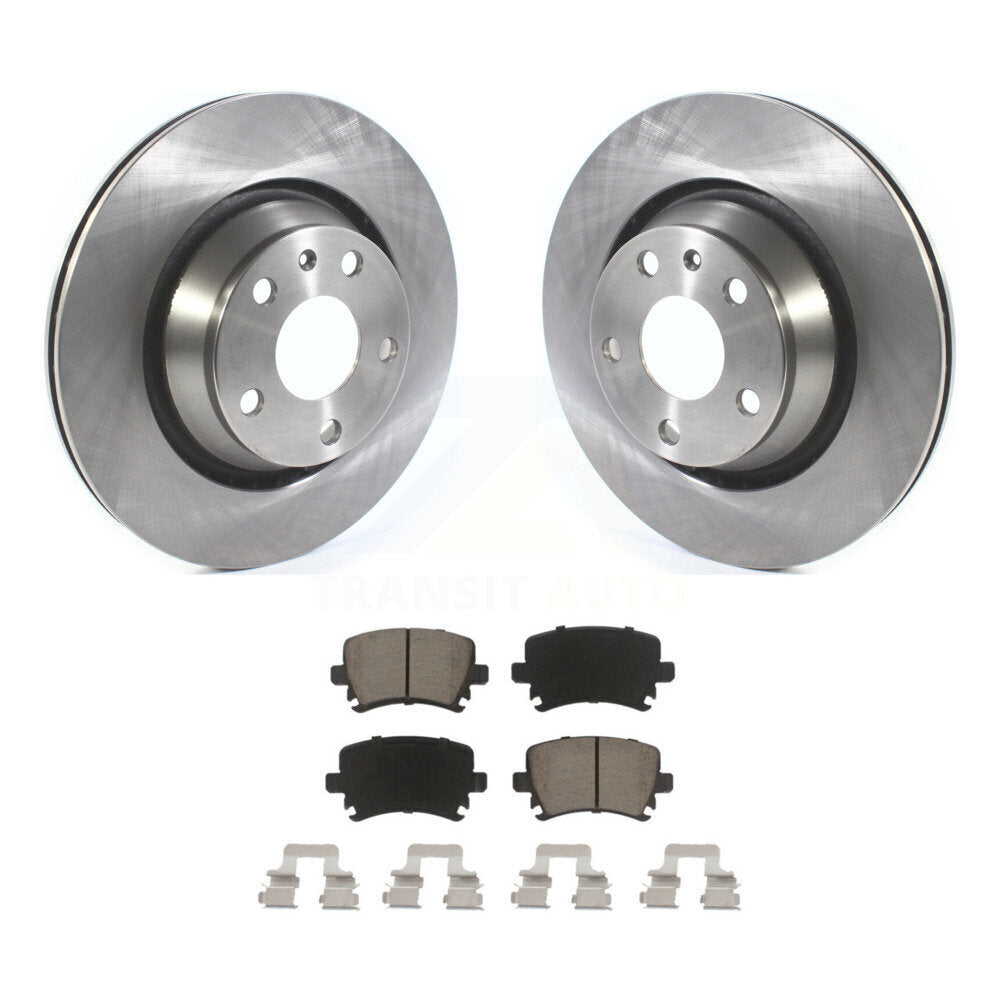 Kit de disques de frein à disque arrière et plaquettes en céramique pour Audi TT Quattro TTS RS