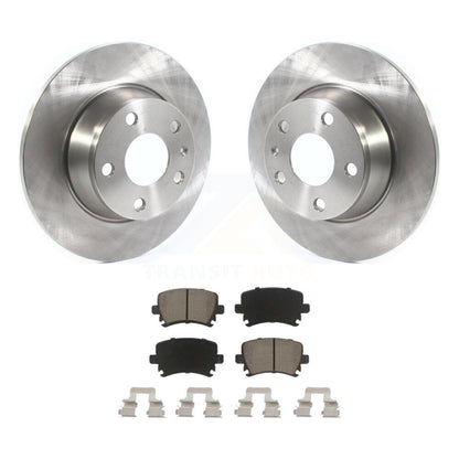 Kit de disques de frein à disque arrière et plaquettes en céramique pour Audi TT Quattro K8C-102147
