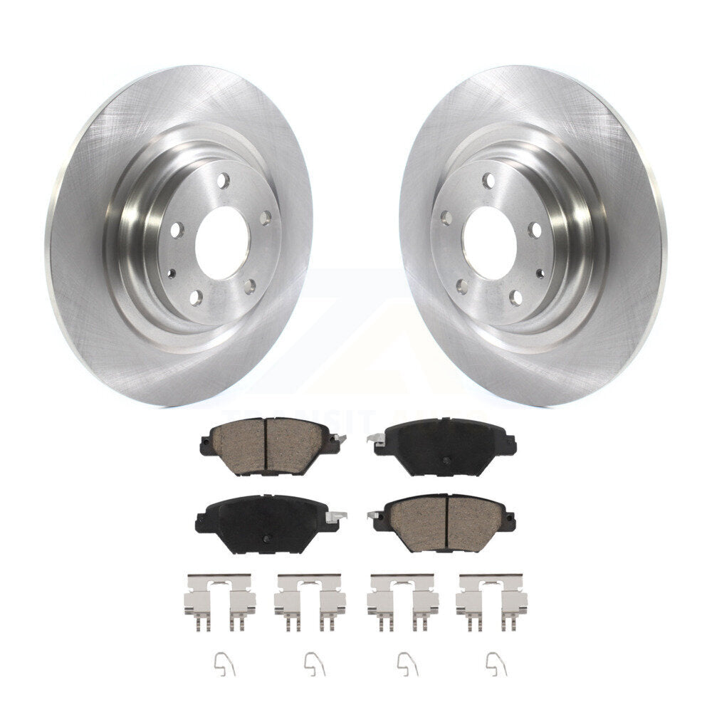 Kit de disques de frein à disque arrière et plaquettes en céramique pour Mazda CX-9 2016-2023 K8C-102148