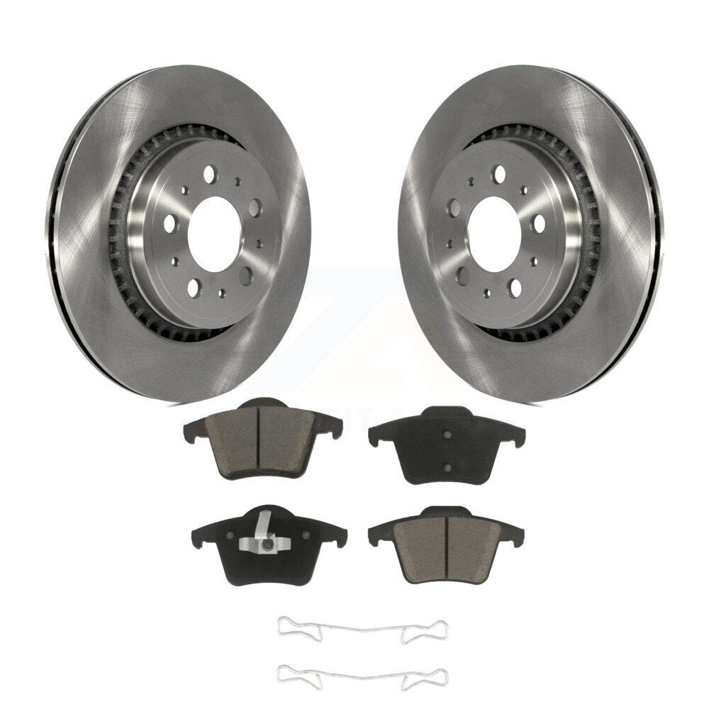 Kit de disques de frein à disque arrière et plaquettes en céramique pour Volvo XC90 2003-2014 K8C-102151