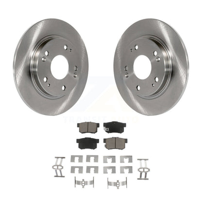 Kit de disques de frein à disque arrière et plaquettes en céramique pour Honda CR-Z 2011-2015 K8C-102152