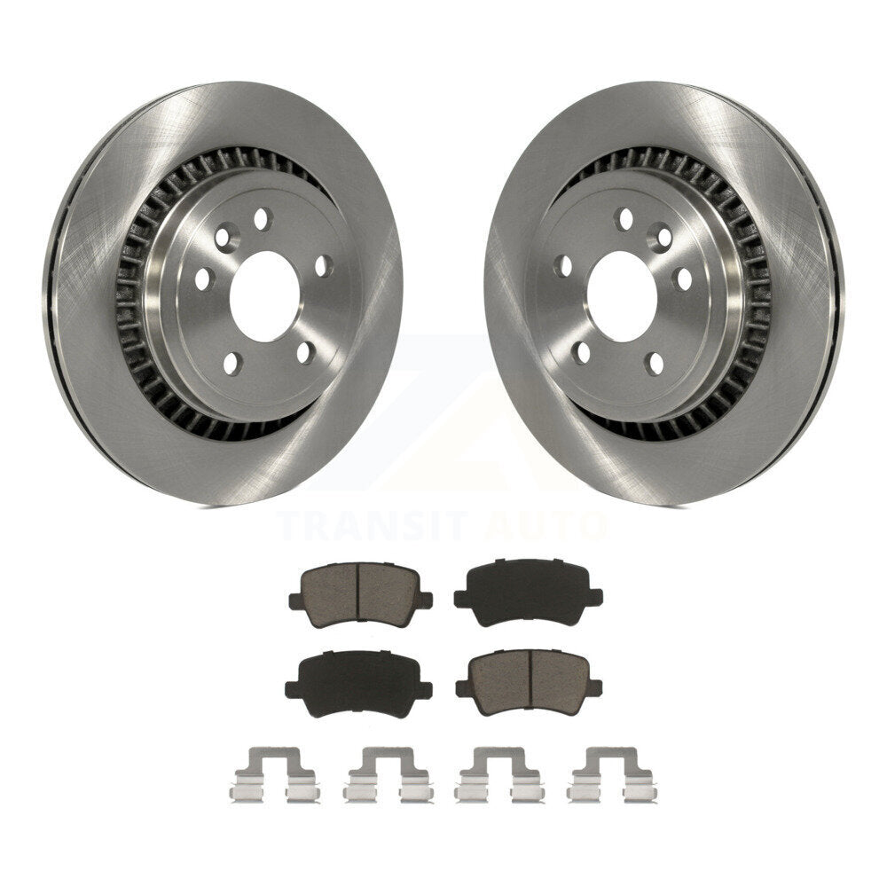 Kit de disques de frein à disque arrière et plaquettes en céramique pour Volvo XC60 2010-2017 K8C-102159
