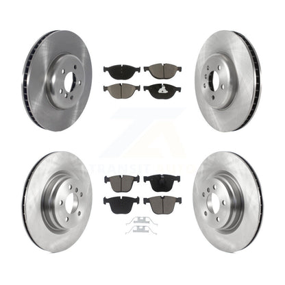 Kit de rotors de frein avant et arrière et plaquettes en céramique (6 pièces) pour BMW 750i xDrive 750Li 550i G