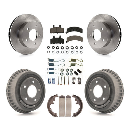 Kit de tambour à plaquettes en céramique pour Rotor de frein avant et arrière (7 pièces) pour Chevrolet Astro GMC Safar