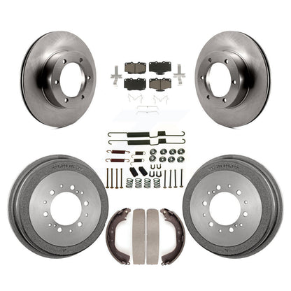 Kit de tambour de tampon en céramique de Rotor de frein à disque avant et arrière (7 pièces) pour Toyota Pickup 4Runne
