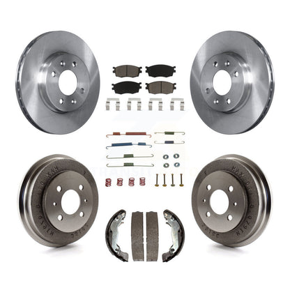 Kit de tambour de tampon en céramique de Rotor de frein avant et arrière (7 pièces) pour Hyundai Accent à 09 30 0