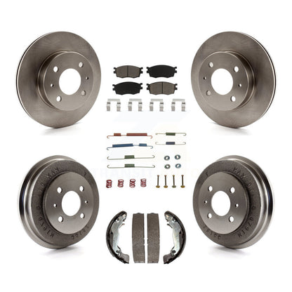Kit de tambour de tampon en céramique de Rotor de frein avant et arrière (7 pièces) pour Hyundai Accent à 09 30 0