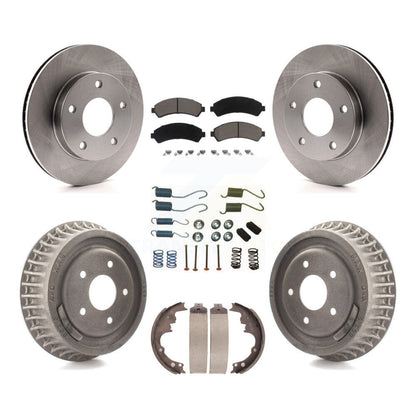 Kit de tambour de tampon en céramique de Rotor de frein avant et arrière (7 pièces) pour Chevrolet Blazer GMC Jimm