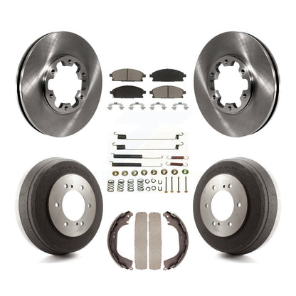 Kit de tambour de tampon en céramique de Rotor de frein avant et arrière (7 pièces) pour Nissan Pathfinder INFINIT