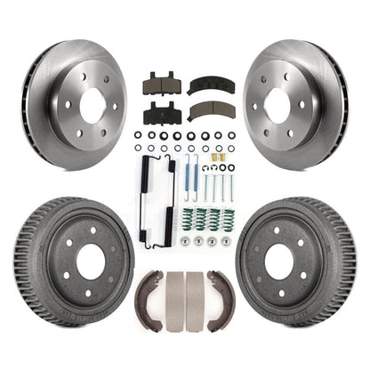 Kit de tambour de plaquettes en céramique de Rotors de frein avant et arrière (7 pièces) pour Chevrolet K1500 GMC Yuko