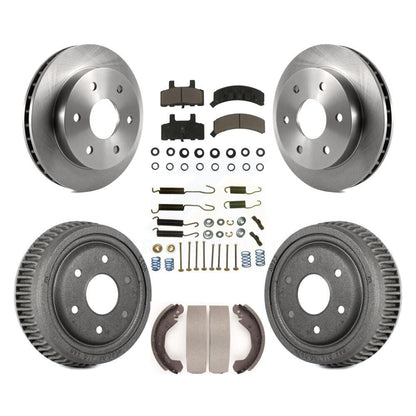 Kit de tambour à plaquettes en céramique pour Rotor de frein avant et arrière (7 pièces) pour Chevrolet Blazer 4W 92-94