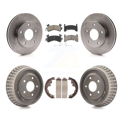 Kit de tambour de tampon en céramique de Rotors de frein avant et arrière pour Chevrolet S10 GMC Sonoma Blaze