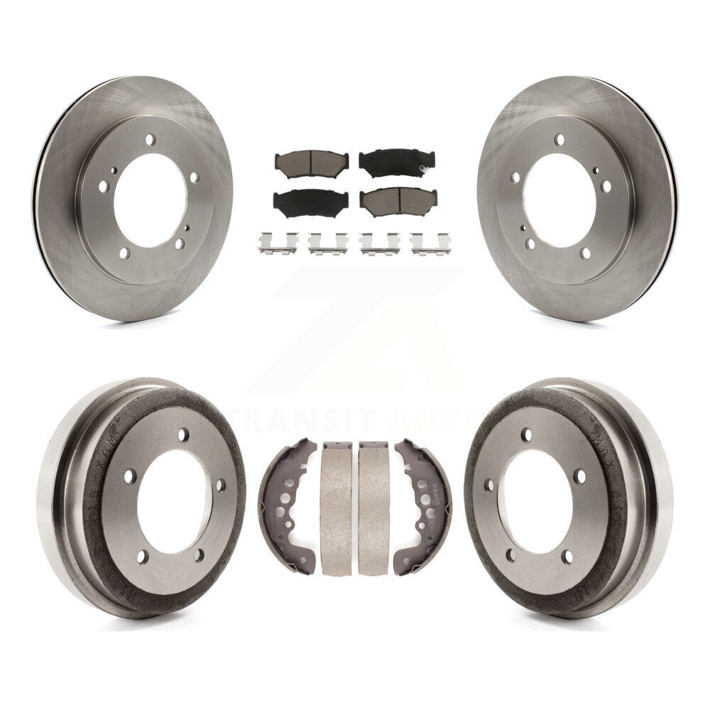 Kit de tambour de tampon en céramique de Rotors de frein avant et arrière pour Chevrolet Tracker Suzuki Vitar