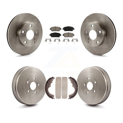 Kit de tambour de protection en céramique de Rotors de frein avant et arrière pour Toyota Tacoma avec roue à 5 écrous