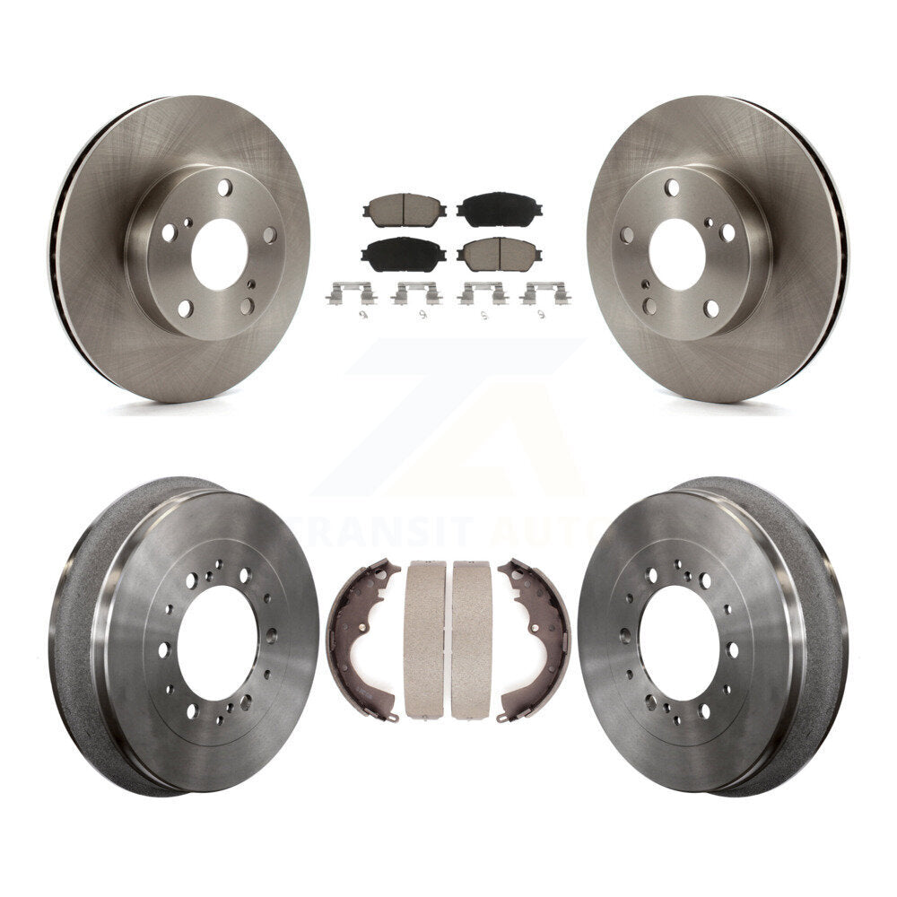Kit de tambour de protection en céramique de Rotors de frein avant et arrière pour Toyota Tacoma avec roue à 5 écrous