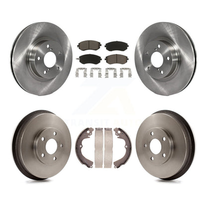 Kit de plaquettes et de tambour en céramique, Rotor de frein avant et arrière, pour Subaru Impreza Outback RS T