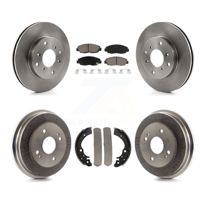 Kit de plaquettes et de tambour en céramique, Rotor de frein avant et arrière, pour Honda Accord coupé avec 2.3