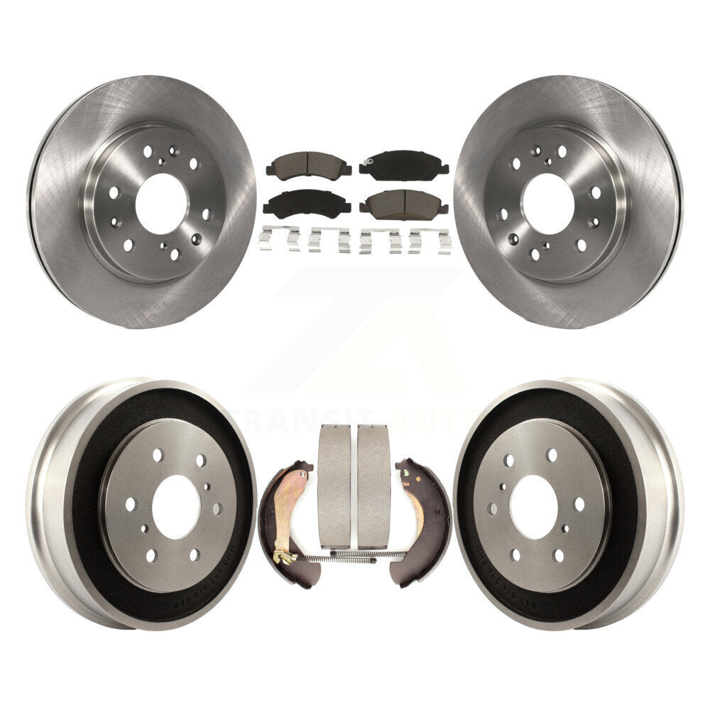 Kit de plaquettes et de tambour en céramique, Rotor de frein avant et arrière, pour Chevrolet GMC Silverado 150