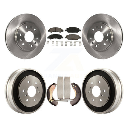 Kit de plaquettes et de tambour en céramique, Rotor de frein avant et arrière, pour Chevrolet GMC Silverado 150