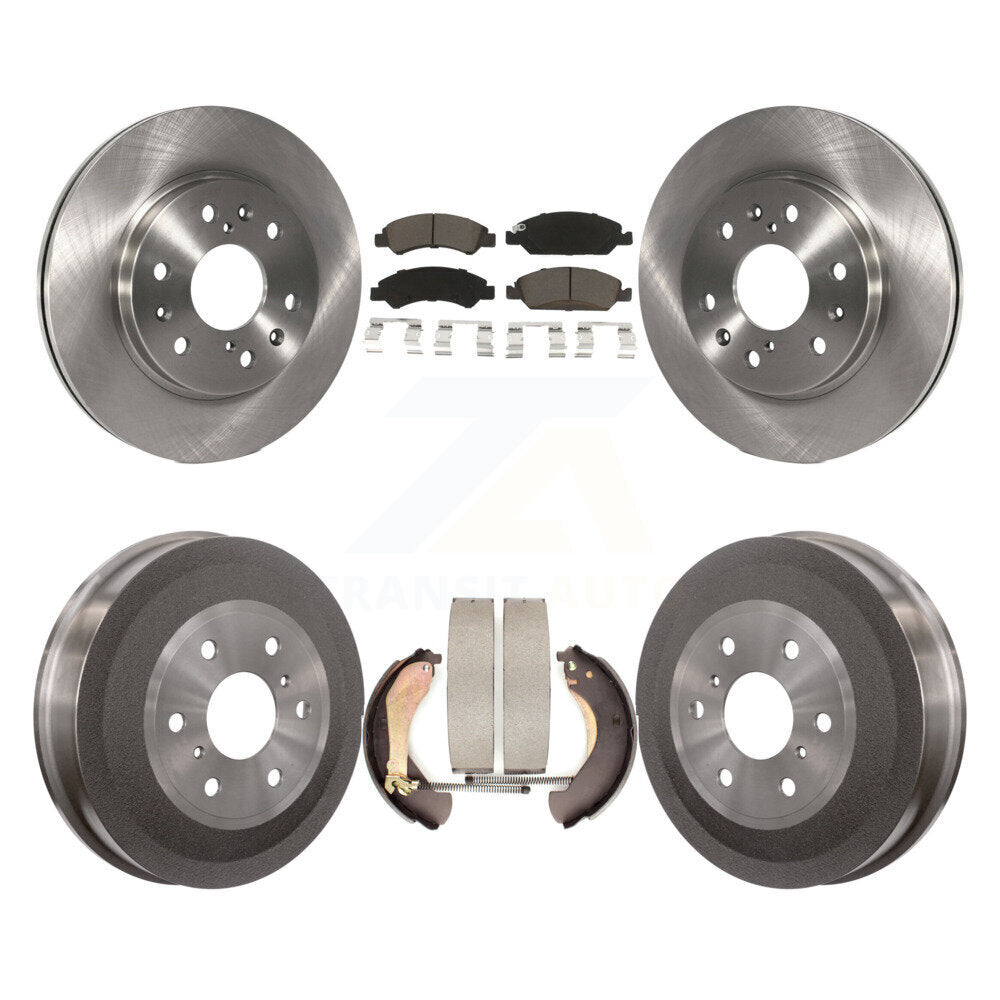 Kit de plaquettes et de tambour en céramique, Rotor de frein avant et arrière, pour Chevrolet Silverado 1500 GM