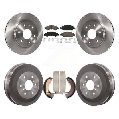 Kit de plaquettes et de tambour en céramique, Rotor de frein avant et arrière, pour Chevrolet Silverado 1500 GM