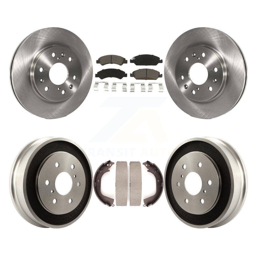 Kit de plaquettes et de tambour en céramique, Rotor de frein avant et arrière, pour Chevrolet Silverado 1500 GM