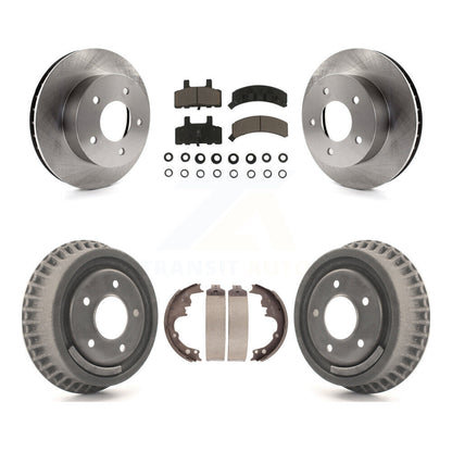 Kit de plaquettes et de tambour en céramique, Rotor de frein avant et arrière, pour Chevrolet Astro GMC Safari AW